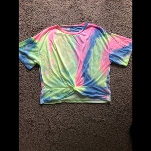 Tie dye crop top
